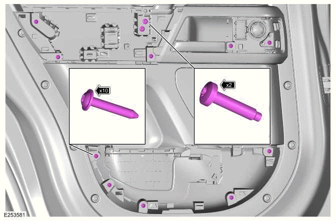 Rear Door Trim Panel